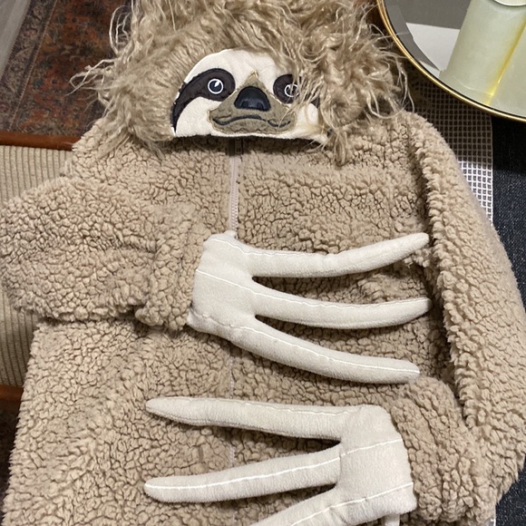 Funzie Onezie Sloth Kids Sz Med 10/12 - Picture 4 of 6